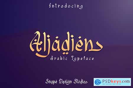 Aljadien - Arabic Typeface