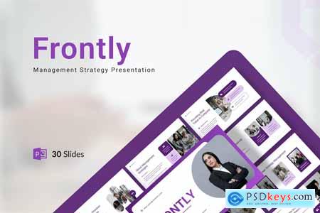 Frontly - Management Strategy Powerpoint