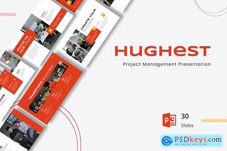 Hughest - Project Management Powerpoint