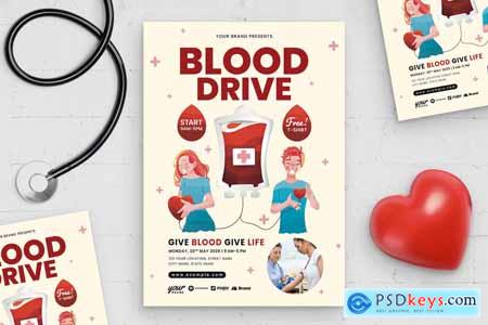 Blood Drive Flyer Template