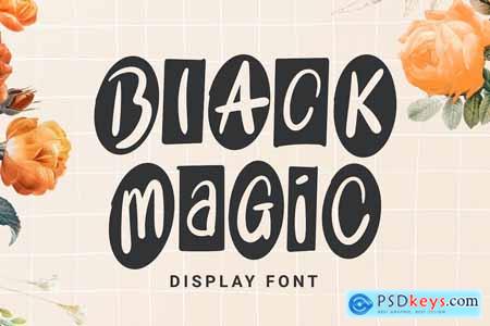 Black Magic - Block Font