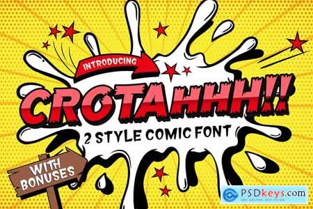 The Crotah Comic Style Font