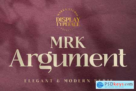 MRK Argument Modern Display Font