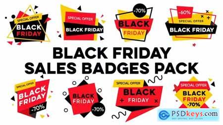 Black Friday Sale Badges Pack V2 10 in 1 40829615