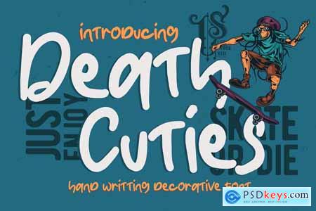 Death Cuties - Hand writting decorative