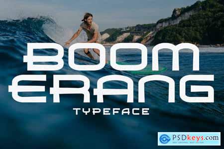 Boomerang - Hawaiian Typeface