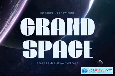 Grand Space - Space Bold Typeface