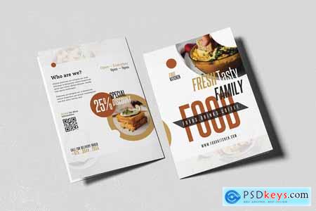Food Bifold Brochure FAZU7ZP