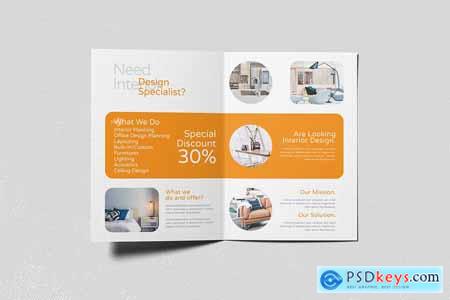 Interior Design Bifold Brochure