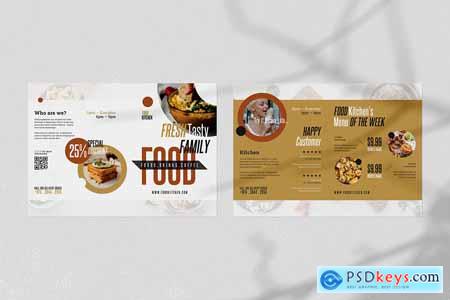 Food Bifold Brochure FAZU7ZP