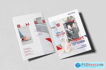 Sport Shoes Store Bifold Brochure
