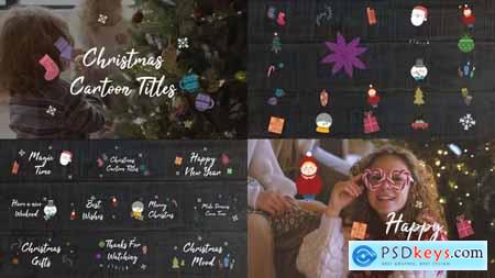 Christmas Cartoon Titles And Animations - After Effects 41001265