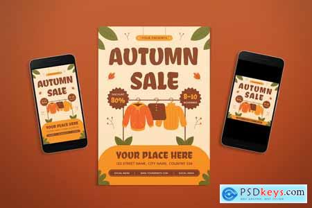 Autumn Sale Flyer & Instagram Post