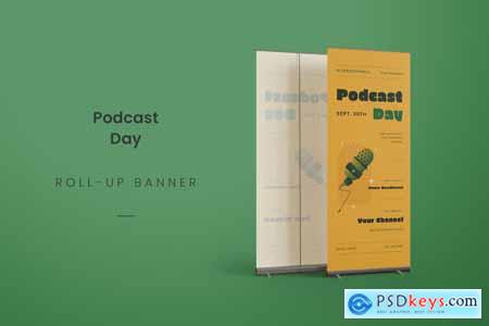 Podcast Day Roll Up Banner