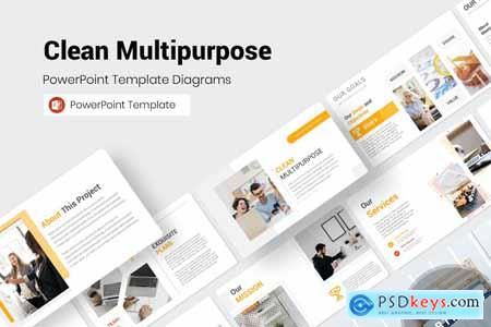 Clean Multipurpose PowerPoint Presentation
