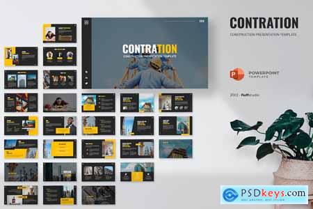 Contration - Construction Powerpoint Template