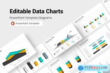 Editable Data Charts PowerPoint Presentation