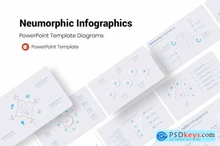 Neumorphic Infographics PowerPoint Presentation