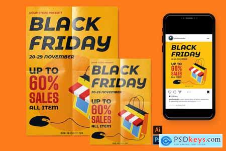 Black Friday - Flyer, Poster, Instagram Post