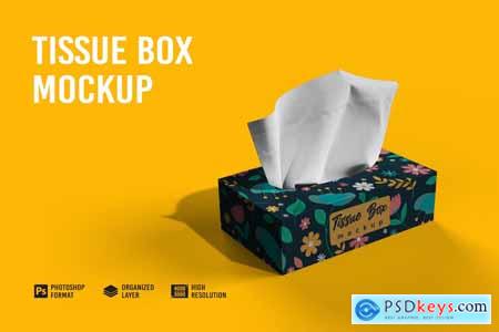 Tissue Box Mockup