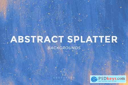Abstract Splatter Backgrounds