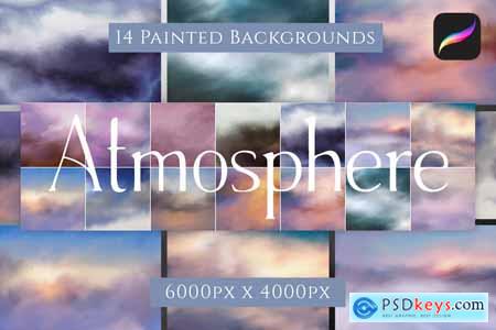 Atmospheric Painted Backgrounds