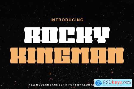 Rocky Kingman Font