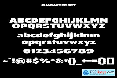 Geskal Black Sans Serif Display Font