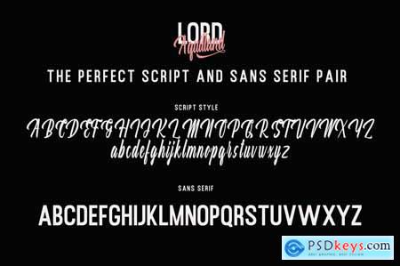 Lord Aquilland Font duo