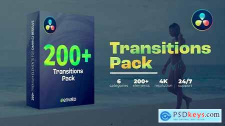 davinci resolve 17 transitions pack free