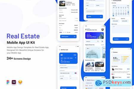 Realther - Real Estate Mobile App UI Kit
