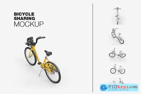 City Bicycle Sharing Mockup