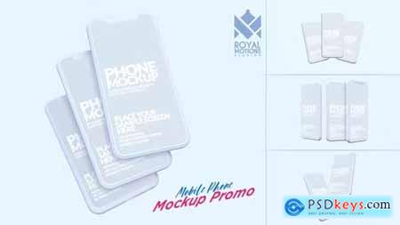 Clean Phone Promo Mock-up V.01 28743992