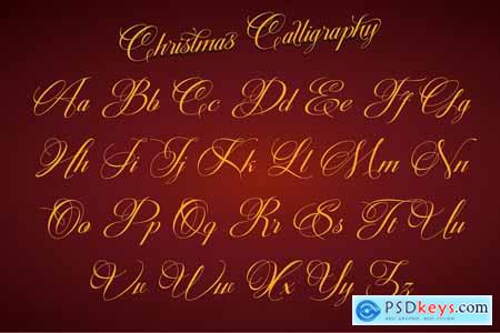 Christmas Calligraphy