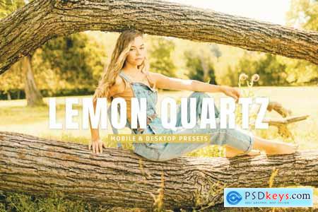 Lemon Quartz Mobile & Desktop Lightroom Presets