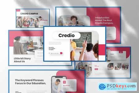 Credio Education Presentation PowerPoint Template