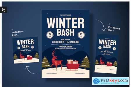 Winter Bash Flyer