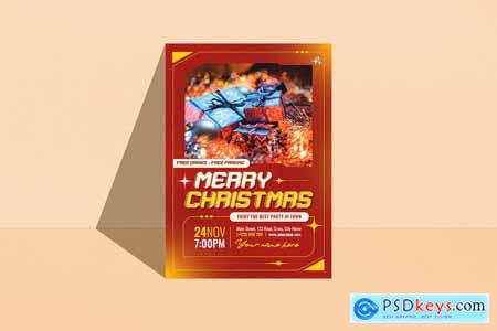 Christmas Party Flyer G774BHF