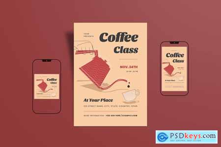 Coffee Class Flyer & Instagram Post