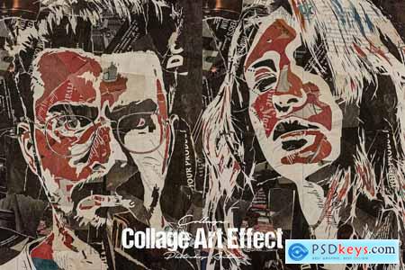 Collage Art Effect