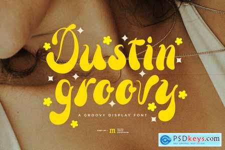Dustin Groovy A Groovy Display Font