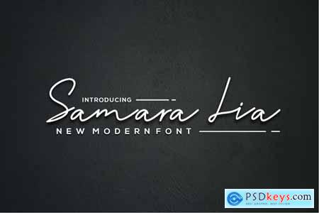 Samara lia font