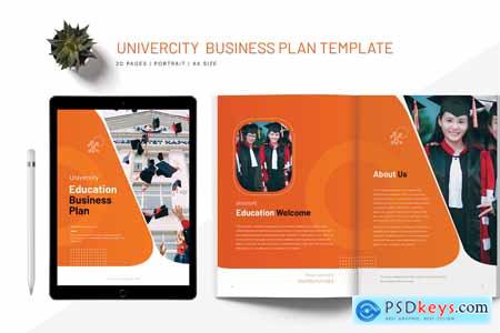 University Catalogue Business Template