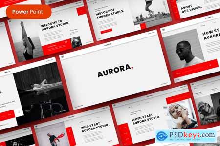 Aurora  Business PowerPoint Template