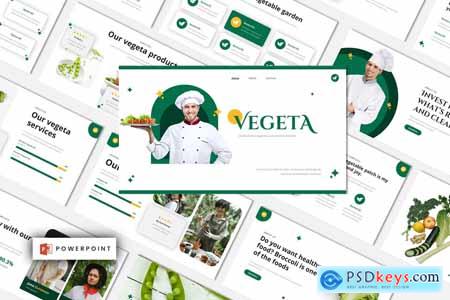 VEGETA- Healthy Food Powerpoint Template