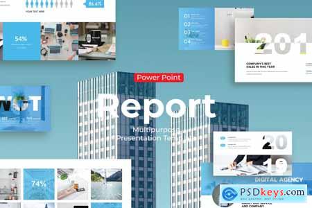 Annual Report - PowerPoint Template