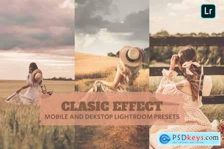 Clasic Effect Lightroom Presets Dekstop and Mobile