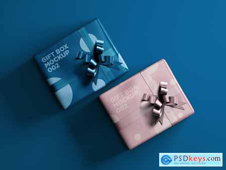 Gift Box Mockup 002