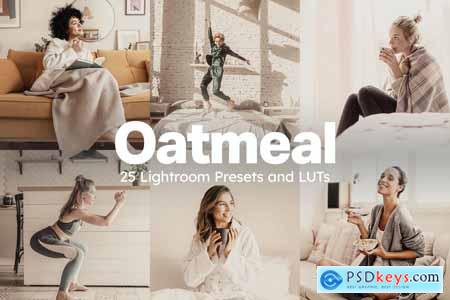 25 Oatmeal Lightroom Presets and LUTs