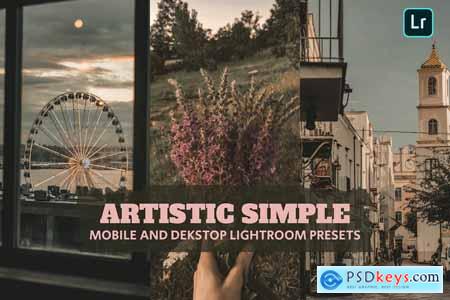 Artistic Simple Lightroom Presets Dekstop Mobile